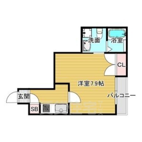 【THE GARNET SUITE RESIDENCE 御所西の間取り】