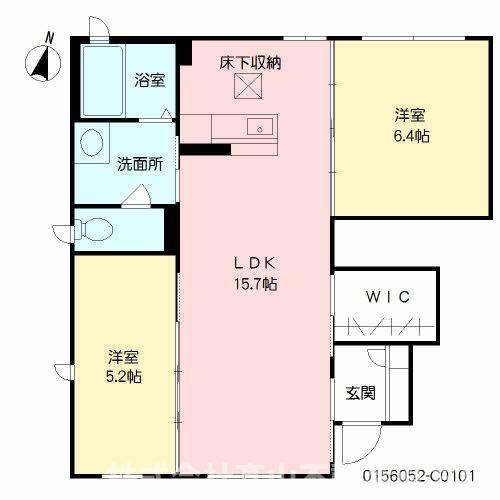 三洋タウン馬場山C棟の間取り