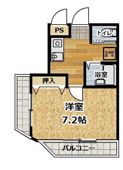 アフターベース樫原の間取り