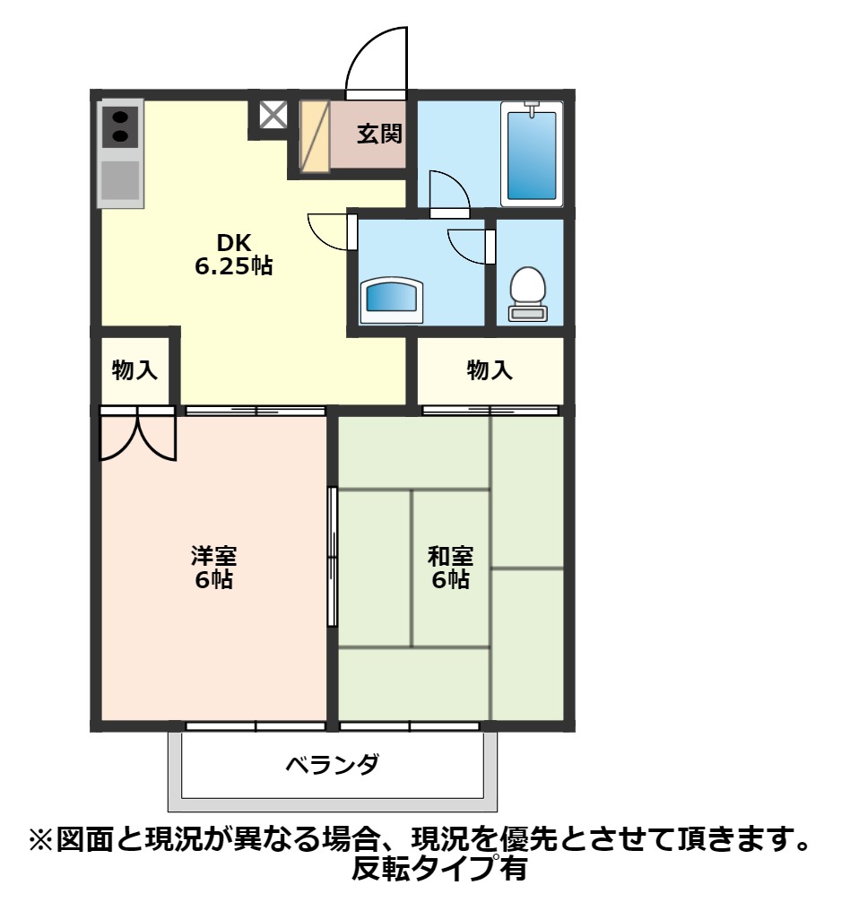 アミューズメントの間取り