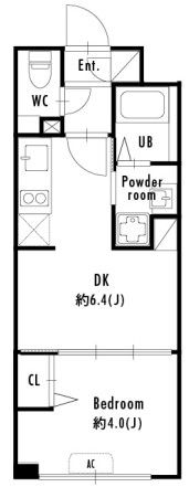 ＧＲＡＮＤＰＡＳＥＯ大塚の間取り