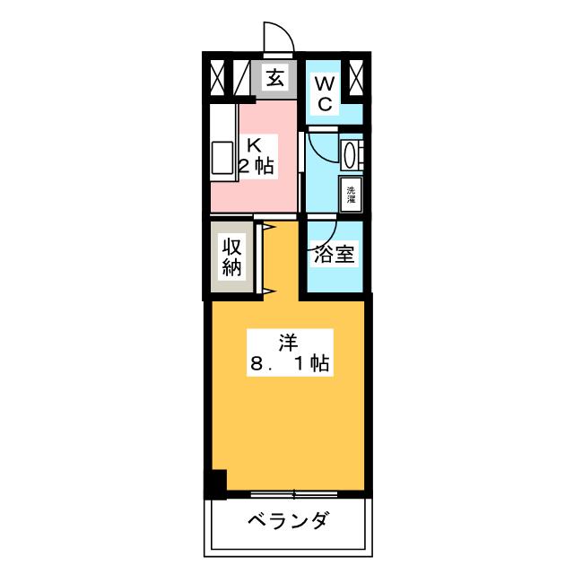 Ｔ・グランデ本町の間取り