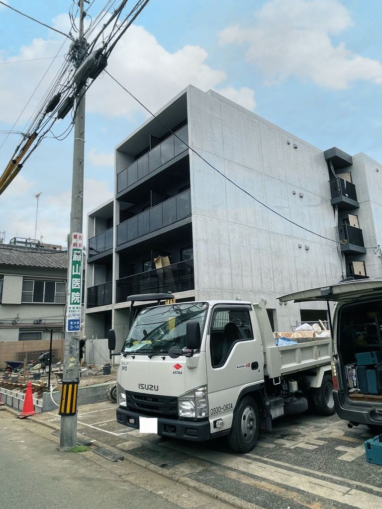 【豊島区北大塚のマンションの建物外観】