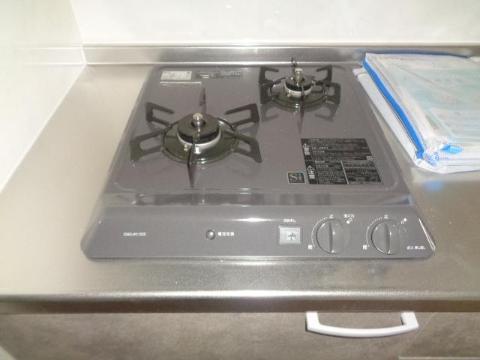 キッチン　２口ガスコンロ