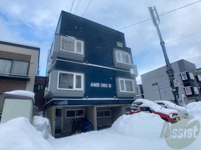 建物外観　札幌市東区北２６条東「ＡＭＳ２６２Ｂ」