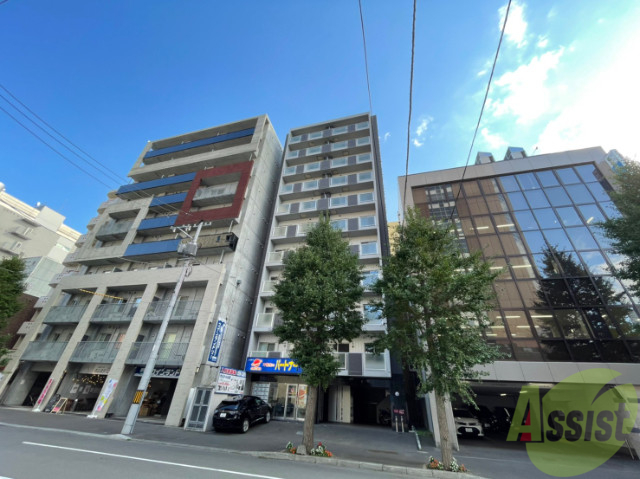 建物外観　札幌市中央区大通西「サンコート大通」