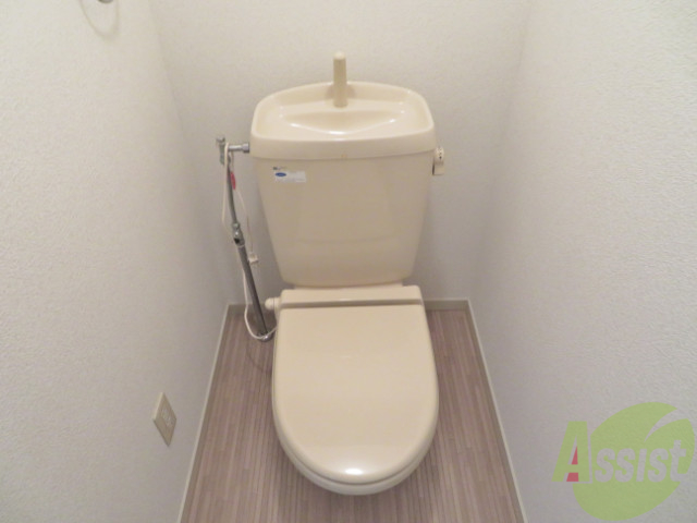 トイレ　トイレは個別になっているのでゆっくりと使えますね。