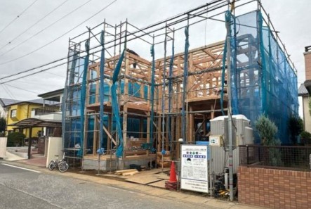 建物外観　建築中となります