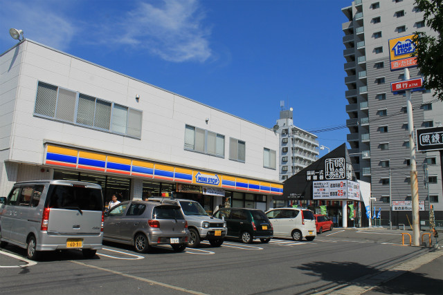 コンビニ　ミニストップ水戸駅南店（コンビニ）まで563m