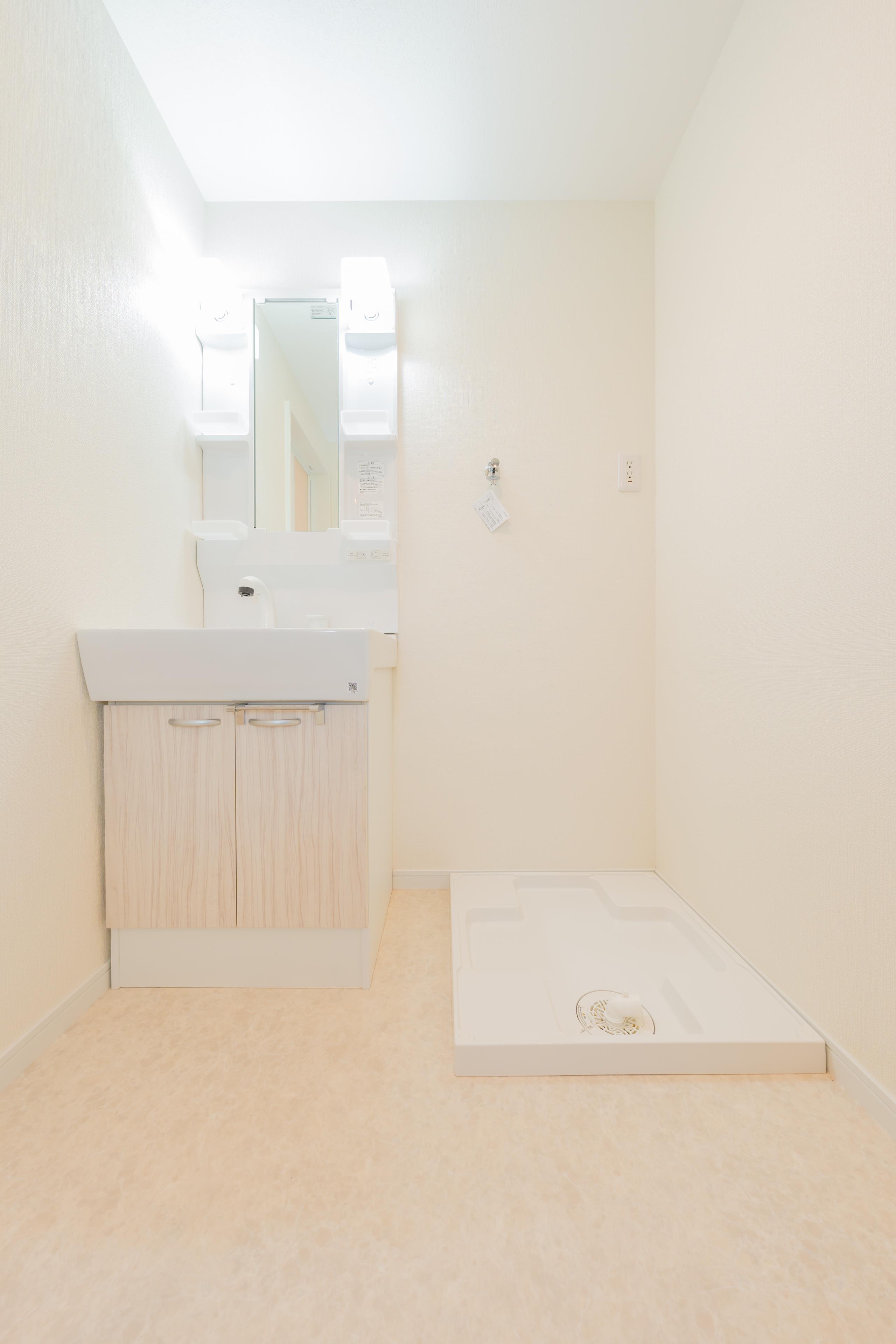 洗面設備　同じ建築会社のイメージ写真になります。