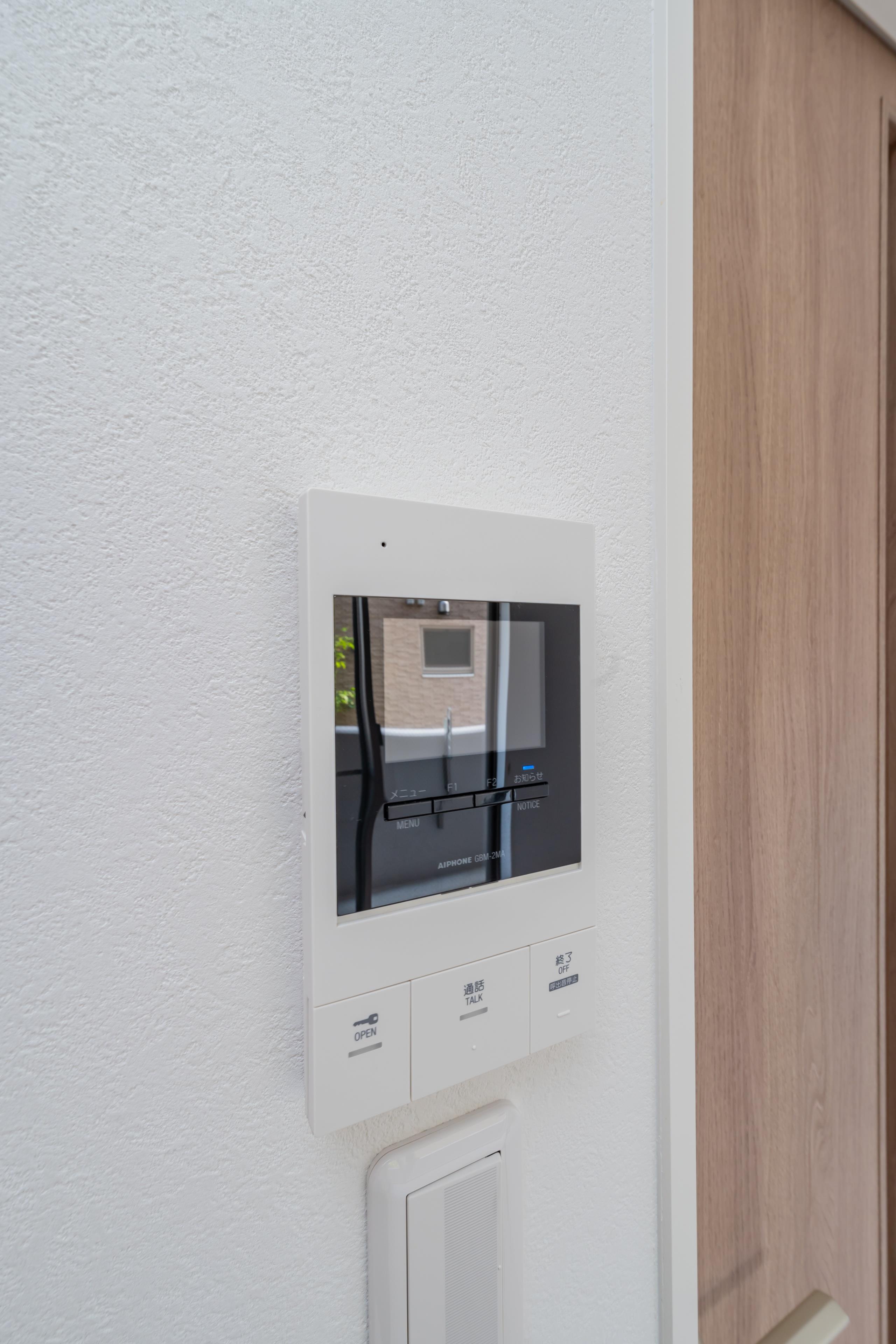 セキュリティ　同じ建築会社のイメージ写真になります。