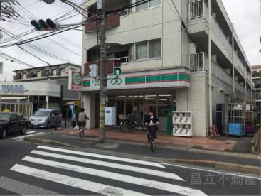 コンビニ　ローソンストア100市川欠真間店（コンビニ）まで414m