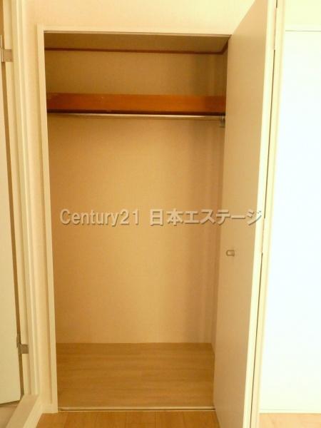収納　クローゼットタイプの収納