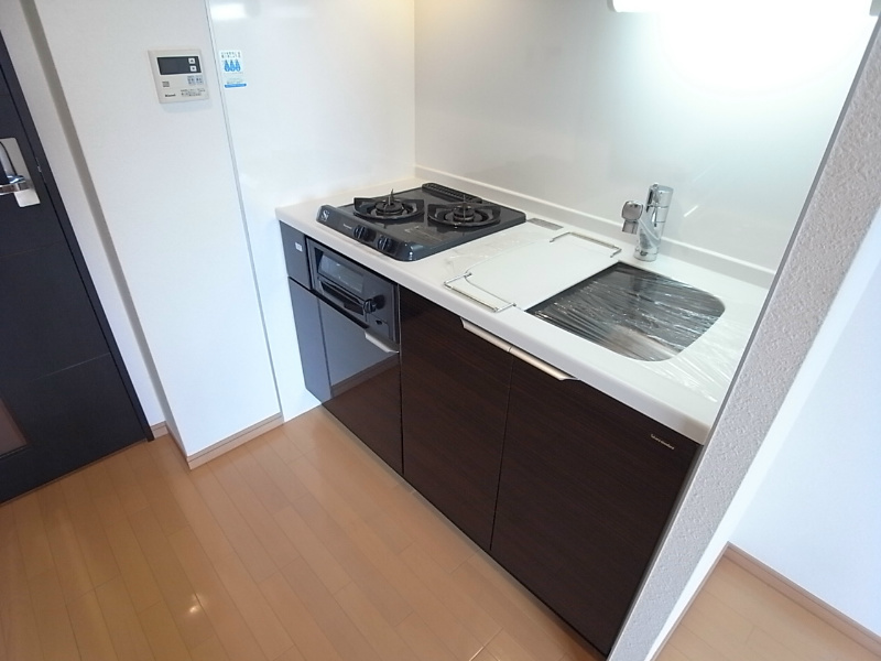 キッチン　2口コンロでお料理もはかどりますね＾＾