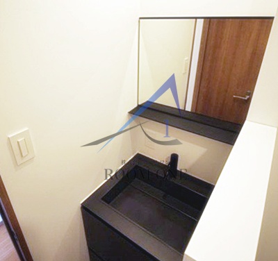 洗面設備　洗面台です。