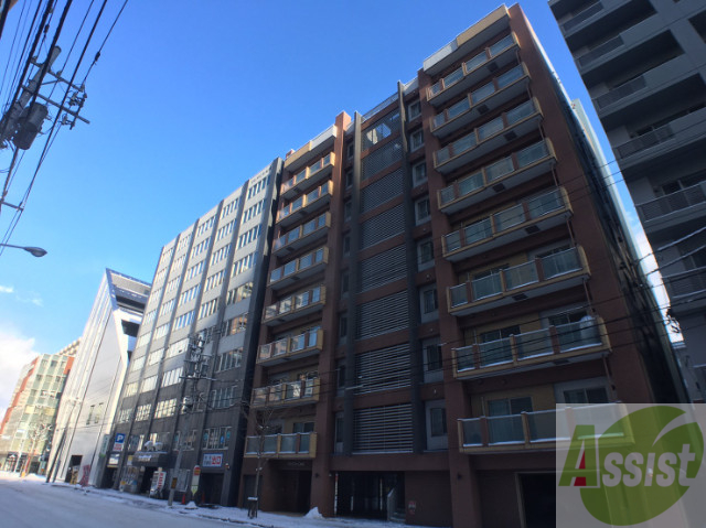 建物外観　札幌市中央区北２条東「Ｐａｒｔｉｒｅ　Ｃｅｎｔ」