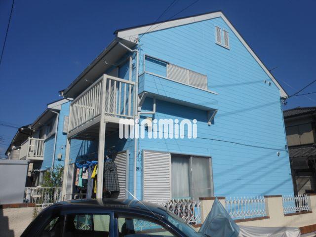 建物外観　スカイブルーの可愛い外観♪