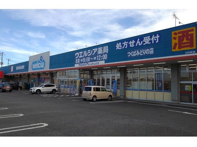 ドラックストア　ウェルシアつくばみどりの店（ドラッグストア）まで2600m