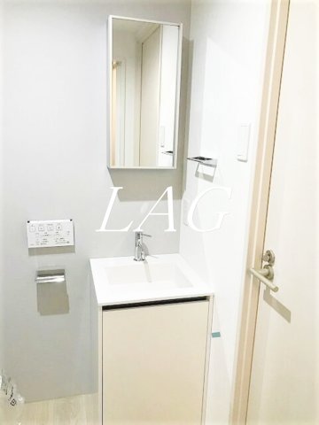 洗面設備　洗面台です。