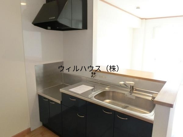 キッチン　ガスコンロ設置可！