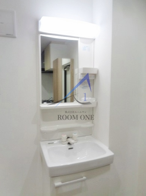 洗面設備　洗面台です。