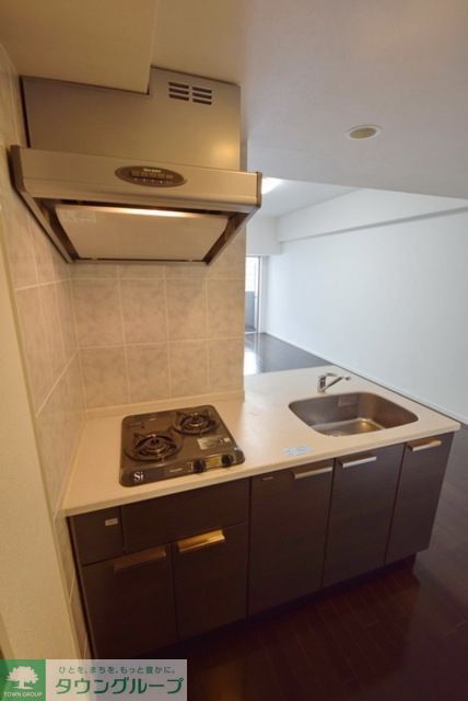 キッチン　2コンロ設置済み人気のカウンターキッチン