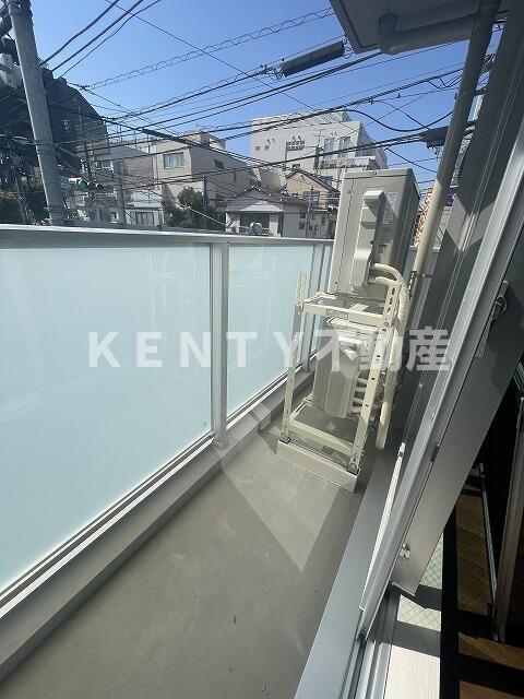 バルコニー　バルコニーがあります