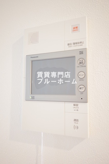 セキュリティ　カメラ付きでセキュリティ面も安心です！