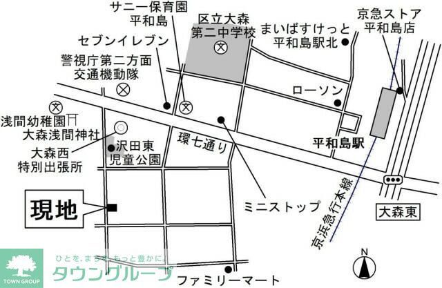 京急本線 平和島駅 徒歩8分 2階建 築7年のその他写真