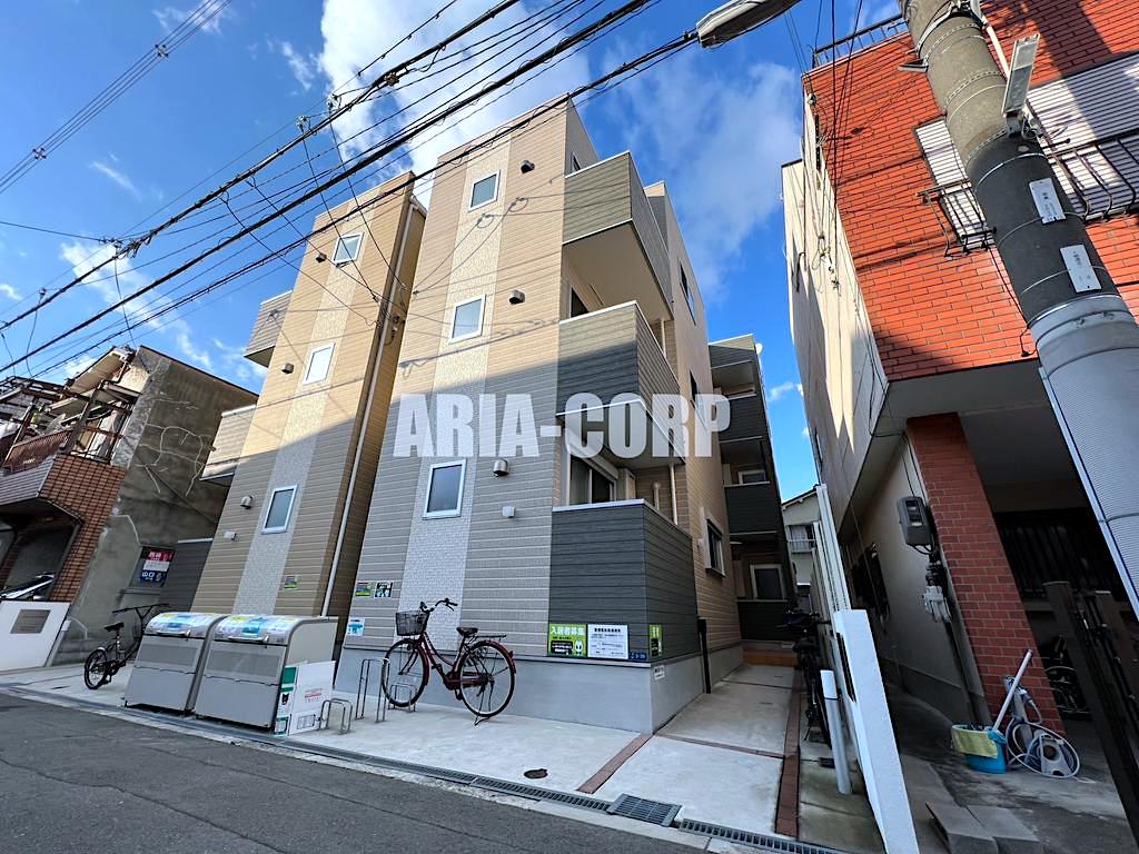 建物外観　2019年完成、大手ハウスメーカー施工デザイナーズアパート！
