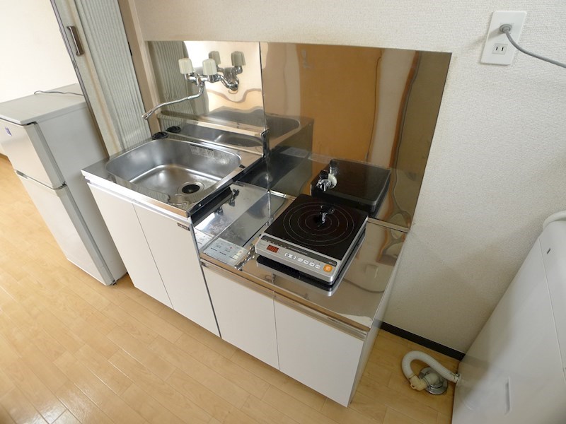 キッチン　安心のIHヒーター