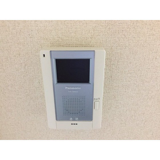 セキュリティ　モニター付きインターホン