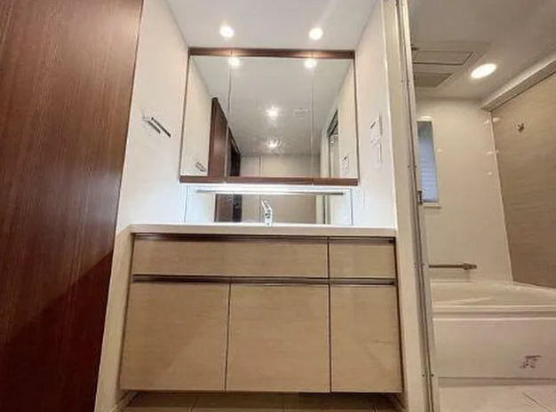 洗面設備　同タイプ部屋　参考写真です