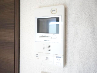 セキュリティ　モニター付きインターホンです
