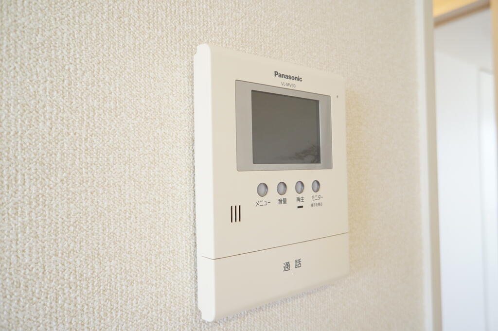 セキュリティ　ＴＶモニターホン付きで安心