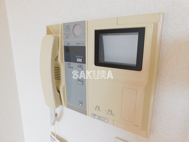 セキュリティ　安心のモニター付きインターホンです♪