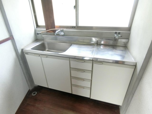 キッチン　収納充実で作業もしやすいキッチン♪