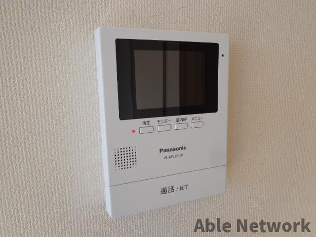 セキュリティ　カメラ付インターホン（イメージ）