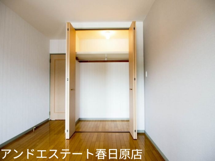 収納　各部屋に収納があります