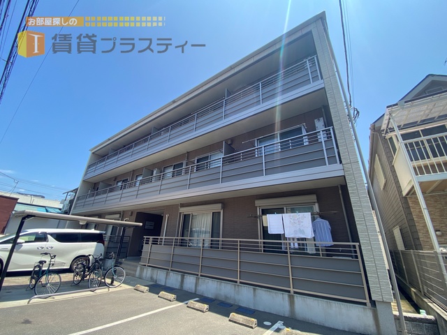 建物外観　ハウスメーカー施工の設備充実な賃貸