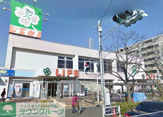 スーパー　ライフ深川猿江店（スーパー）まで502m