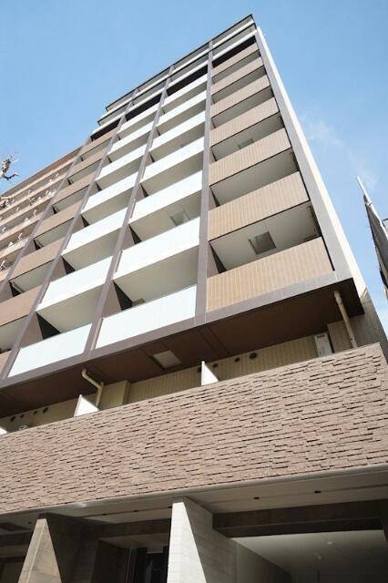 建物外観　外観タイル張りです