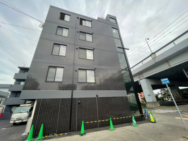 建物外観　札幌市東区北三十四条東「メニーズコート新道東タワー」