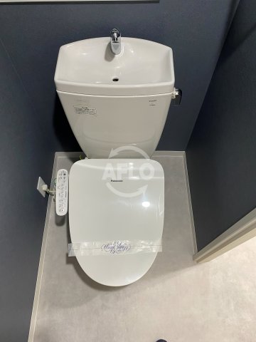 トイレ　南堀江アパートメントグランデ　ウォシュレット