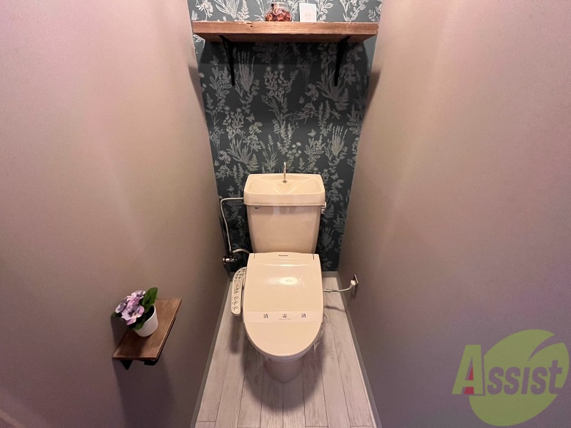 トイレ　トイレは嬉しいウォシュレット付きとなっております。