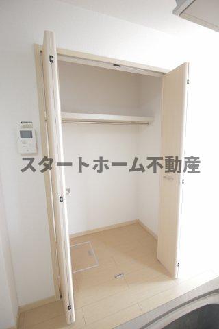 収納　ちょっとした収納スペースも充実しています