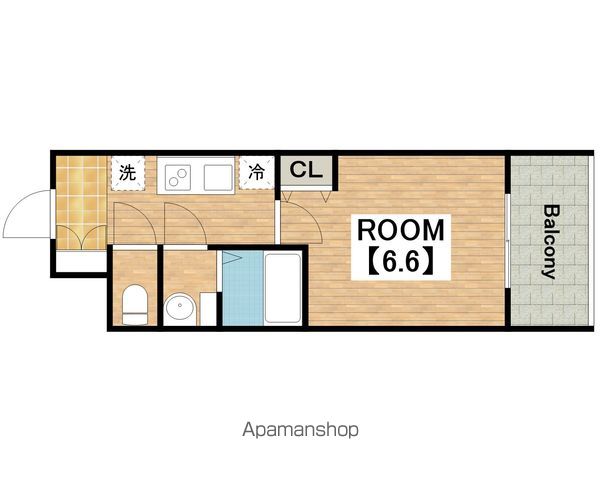 SーRESIDENCE堺湊駅前azureの間取り写真