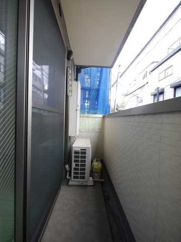 バルコニー　サンレイ市ヶ谷（写真は別部屋です）