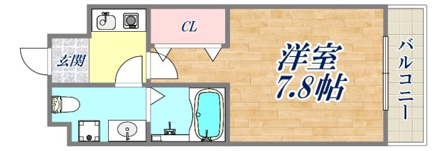 セルジュYS東園田の間取り写真