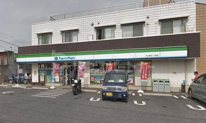 コンビニ　ファミリーマート 市川曽谷一丁目店（コンビニ）まで281m